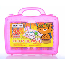 Duckey New arrival wholesale 36 color soft oil pastel for children
